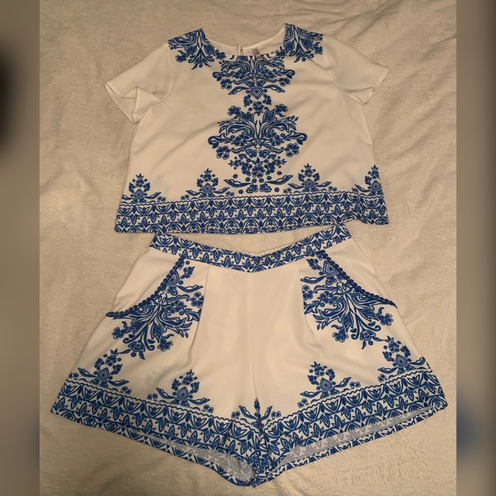 Matching Top and Shorts